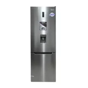 Frigo ROCH Combiné RFR-370DWB-H – 370L – 3 Tiroirs – Avec Fontaine