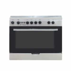 Cuisinière Fresh 5 Feux 80×60 À Gaz Gris 14002 Cb
