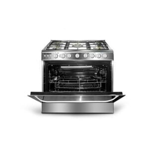 Cuisinière 5 feux Smart Technology dimension 90×60 inox full option