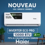 Climatiseur Split Haier HSU-13RBSR1E – 13000 BTU – Inverter ECO PRO