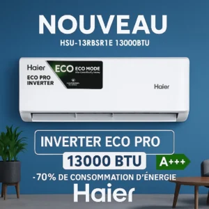 Climatiseur Split Haier HSU-13RBSR1E – 13000 BTU – Inverter ECO PRO
