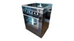 Cuisinière 4 feux Tecnolux electrique dimension 60×60 à induction
