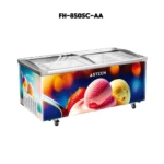 Congélateur Horizontal Astech 761 Litres – Vitrine NoFrost – Modèle FH850SCAA