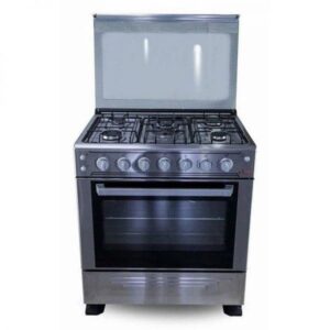 Cuisinière 5 feux Astech 80×60 inox