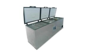 Congélateur Astech Horizontal capacité 920 litres silver