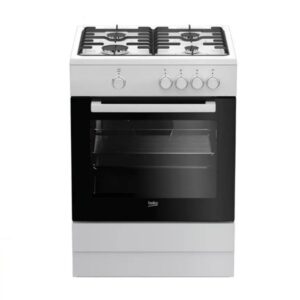 CUISINIERE BEKO 4FEUX 60X60 A GAZ INOX FSG62000GS