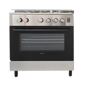 CUISINIERE TECHNOLUX 5FEUX 80X60 A GAZ INOX TEC80