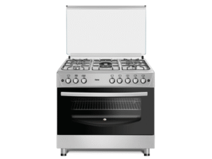 CUISINIERE FERRE 5FEUX 90X60 A GAZ GRIS F9P50G2DI
