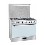 CUISINIERE UNIONAIRE 5FEUX 90X60 FULL OPTION INOX