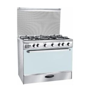 CUISINIERE UNIONAIRE 5FEUX 90X60 FULL OPTION INOX