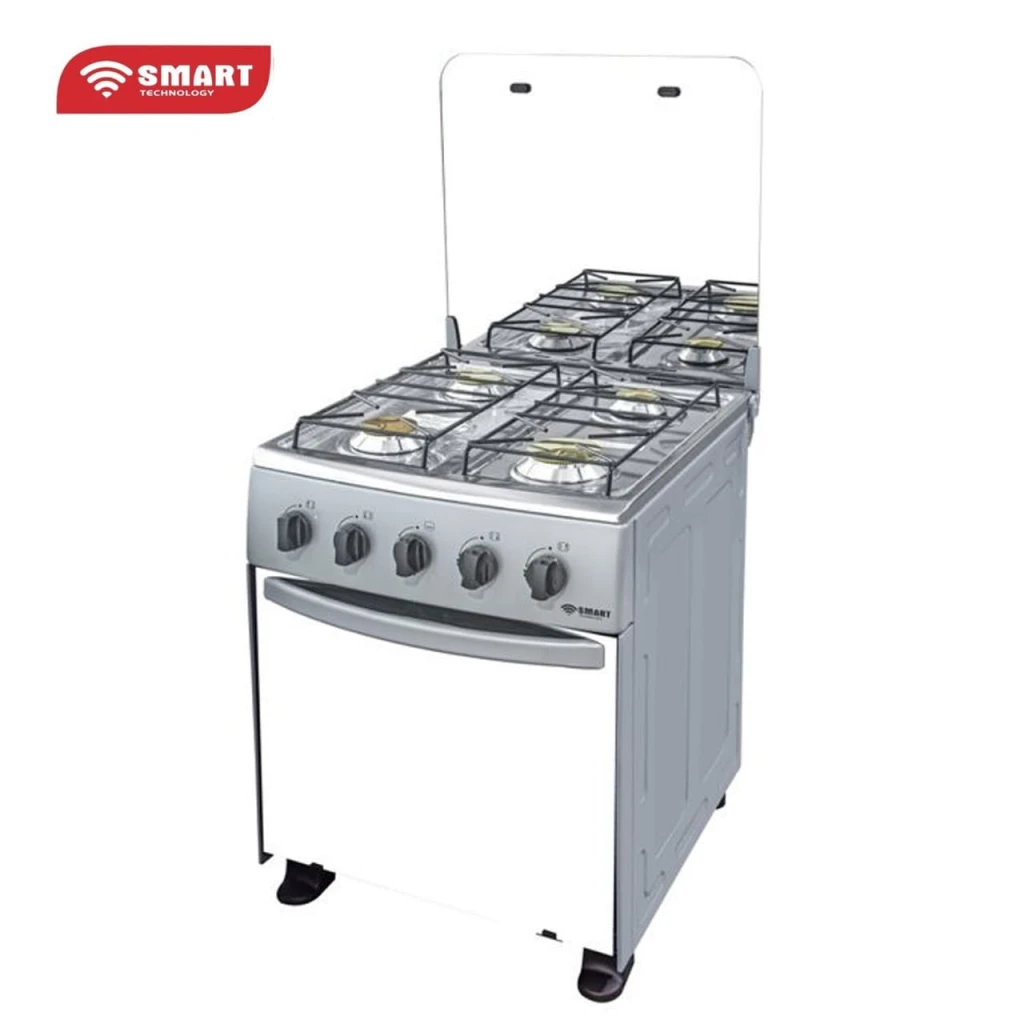 Cuisinière SMART TECHNOLOGY 4 Feux 50×50 Inox STC5050SA