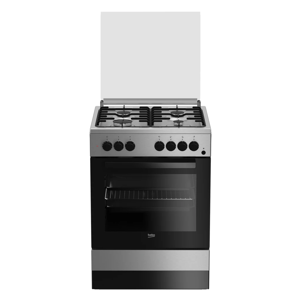 Cuisinière Beko pose libre 4 feux 60X60 avec four electrique