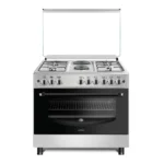 Cuisinière ASTECH 90X60 6 Feu 4F gaz 2F Electrique