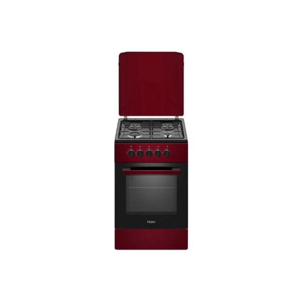 Cuisinière Haier 4 Feux dimension 50×50 rouge