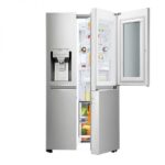 Réfrigérateur LG Side By Side capacité 659 Litres Liner Inverter Ice maker fontaine