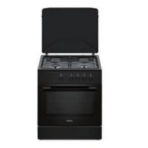 Cuisinière Haier 4 Feux dimension 60×60 noire full option