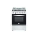 Cuisinière – LG – à gaz – 4 Feux – 60×60 – Sécurité totale – Système de chauffage combiné – Rôtissoire