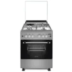 Cuisinière ASTECH 4 Feux 60X60 1 Feu Electrique 3 Feux a Gaz