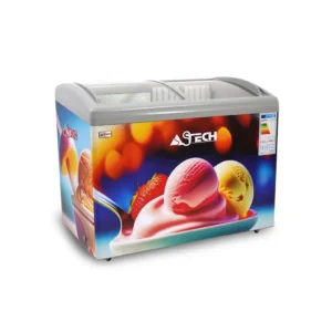 Congelateur Astech 400 litres vitrine horizontal