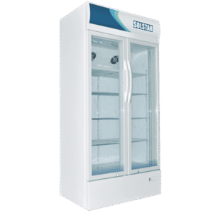Réfrigérateur Vitrine Glacière deux portes Verticale 650 Litre Solstar