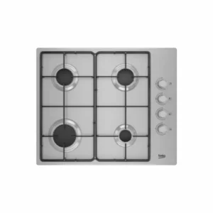 Plaque Beko encastrable 60×60 a gaz inox