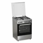 Cuisinière Enduro 60X60 a Gaz avec four commande 2 bouttons
