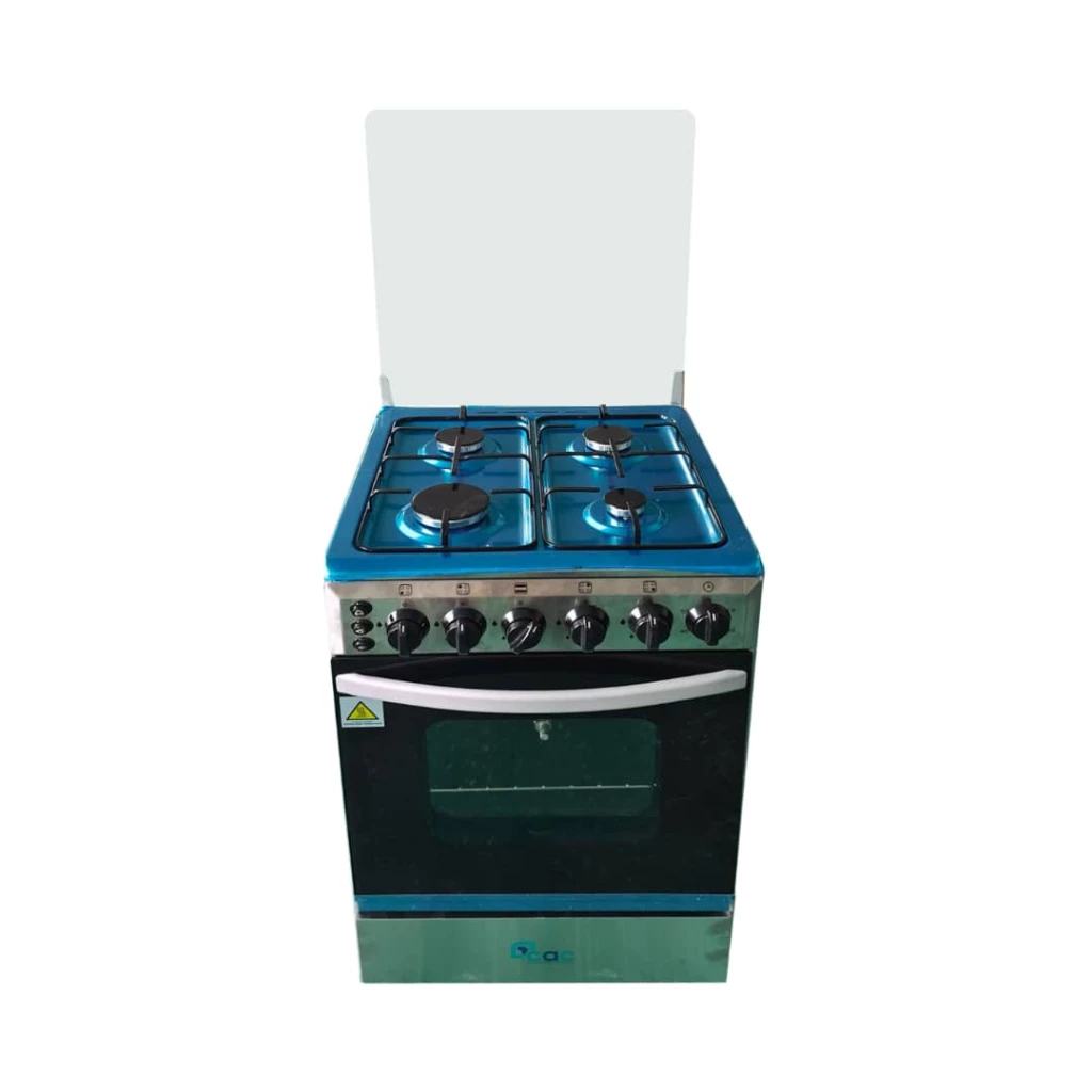 Cuisinière 4 feux CAC dimension 50×50 FULL OPTION Inox CAC50F