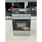 Cuisinière 4 feux Astech dimension 60×60 inox avec minuteur
