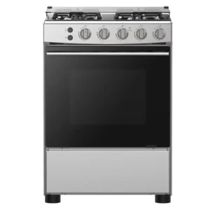 Cuisinière Hisense 4 feux 60X60 à Gaz Inox HFG60121X