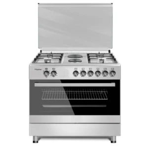 Cuisinière HISENSE 6 Feux 90×60 avec Four Électrique