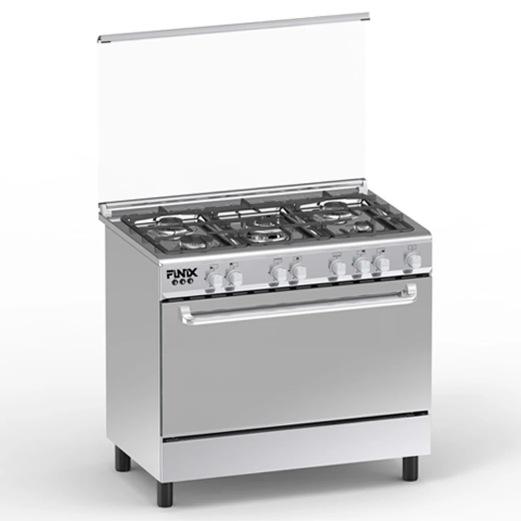 Cuisinière FINIX 5 Feux 90×60 Inox – G95NDM (62V12T2G1X)