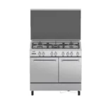 Cuisinière FINIX 5 feux 90×60 avec porte à bouteille – G95NEM (Gris)