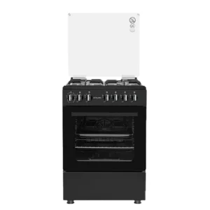 Cuisinière ENDURO AFS6040GGBIT – 4 Feux Gaz 60×60 avec Four et Grill