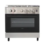 Cuisinière TECHNOLUX 5 Feux 80×60 Gaz Inox – TEC80
