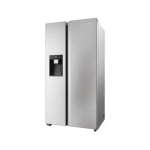 Réfrigérateur Haier Américain Side by Side 2 Portes – Distributeur D’eau Et Glaçons – Compatible Wi-Fi – HSW59F18EIMM